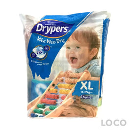 Drypers Wee Wee Dry Regular XL16s - Baby Care